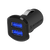 USB Car Charger - Dual 10 Watt (2.1A) USB Ports (Black)