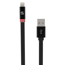 Scosche Flatout LED 6 ft. Charge & Sync Cable w/LED Indicator for Lightning Devices